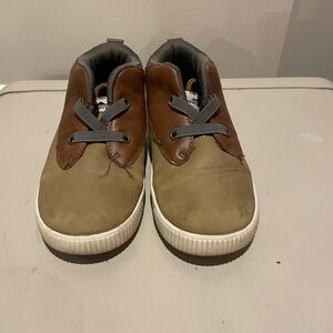 Carter's Brown and Tan Kids Sneakers